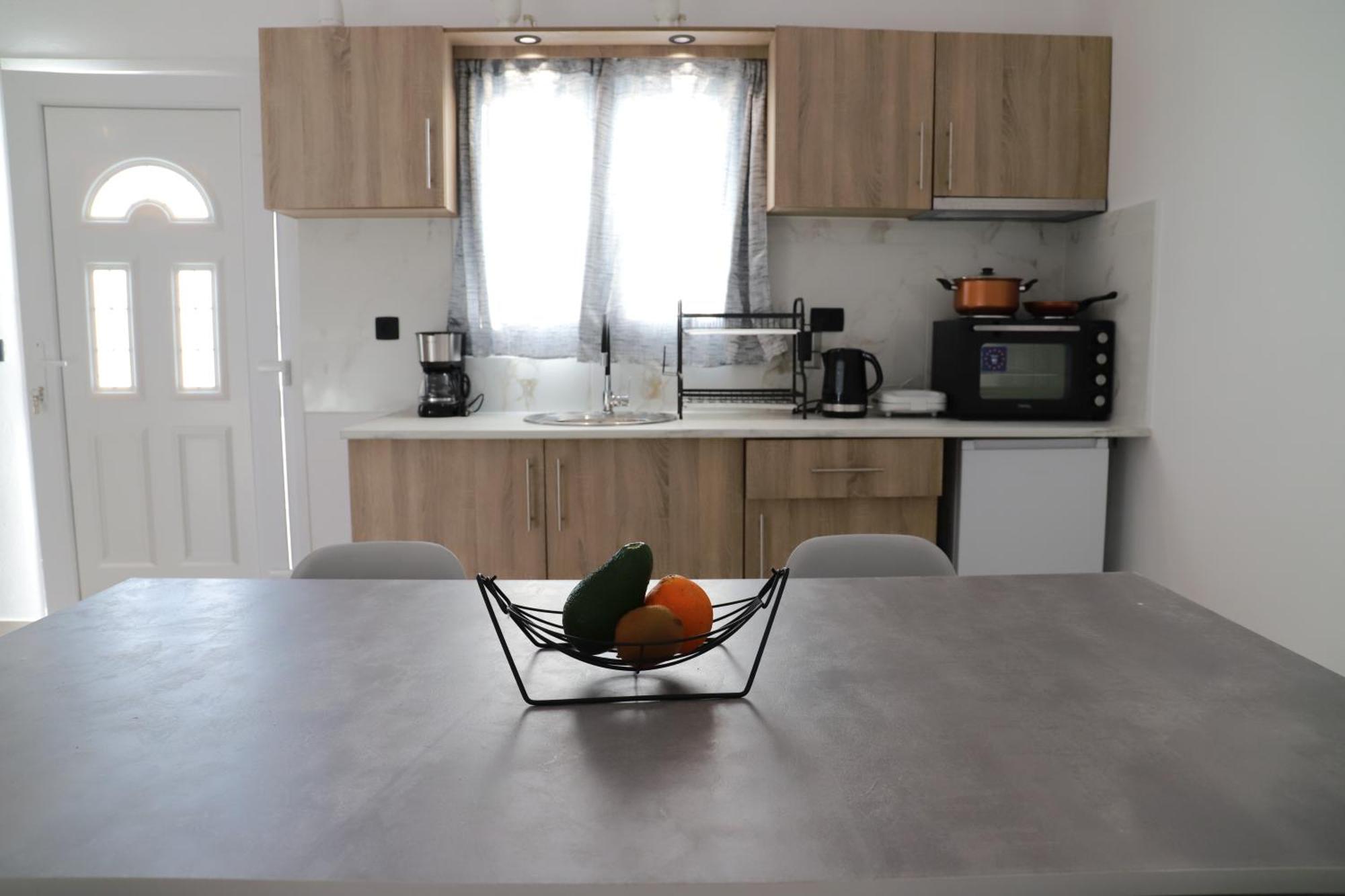 Calma Eco Houses Sunset View Emporio  Ngoại thất bức ảnh